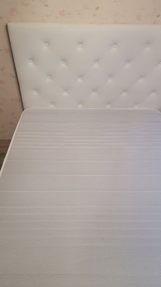 Conjunto canapé 150cm, colchón y cabecero