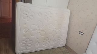 Conjunto canapé 150cm, colchón y cabecero