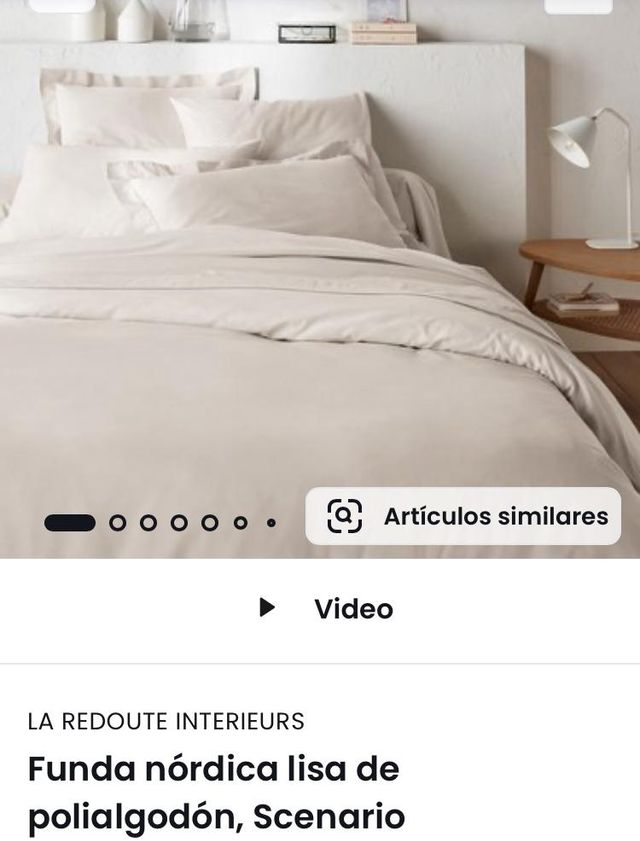 Funda Nórdica La Redoute 240x220 Dos fundas almoha