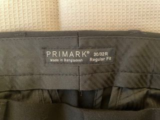 Pantalon de traje negro de Primark