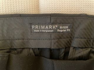 Pantalon de traje negro de Primark