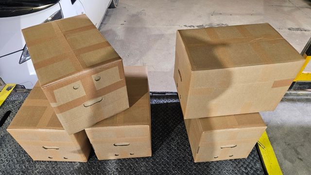 Cajas carton doble para naranjas o mudanzas 