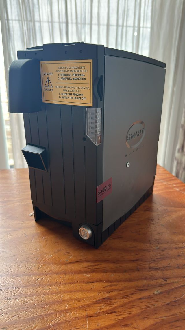 Cajon de Cobro Validador monedas Pelicano v2
