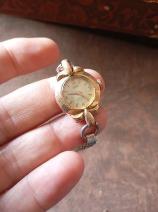 Reloj cauny chapado al oro no funciona