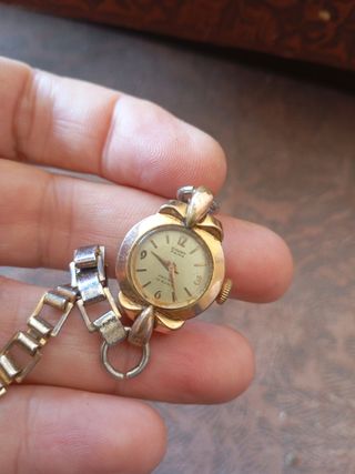 Reloj cauny chapado al oro no funciona