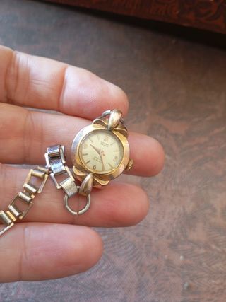 Reloj cauny chapado al oro no funciona