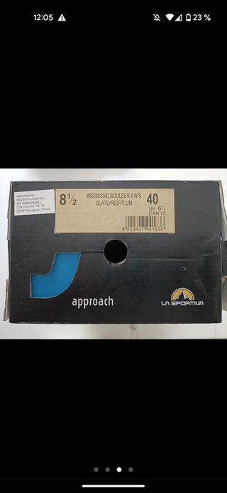 Zapatillas la Sportiva boulder X