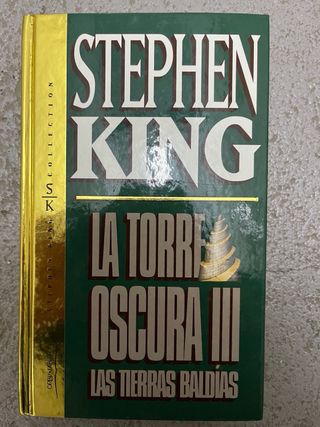 Tres primeros libros de “La torre oscura” 