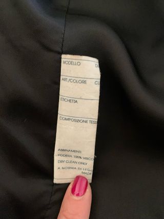 Cappotto sagomato 