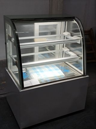 Vitrina Expositora Refrigerada Cristal Curvo