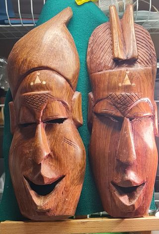 Máscaras de Africanas de madera