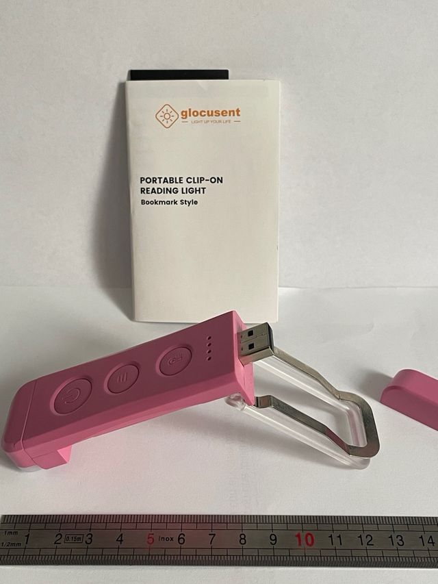 Luz de lectura recargable USB