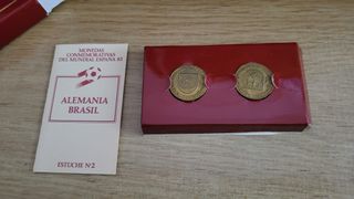 Monedas antiguas mundial futbol España 82