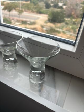 Vasos Margarita y Martini nuevos