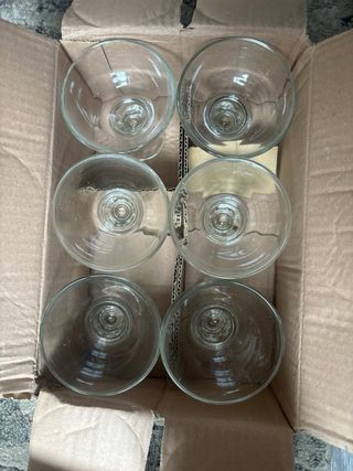 Vasos Margarita y Martini nuevos