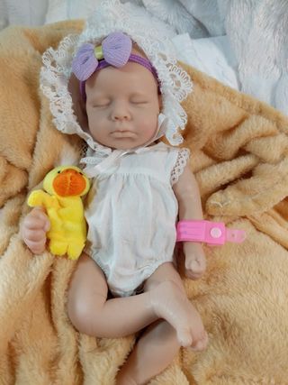 Reborn de silicona se puede bañar