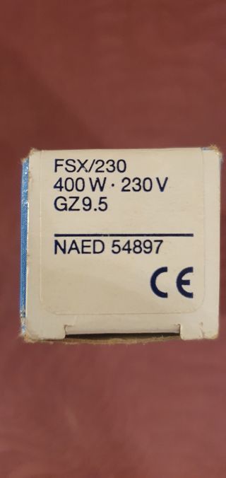 Lámpara halógena 400w - 230v Osram