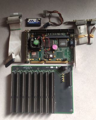 Ordenador 486-133MHz VIPer808 Teknor + backplane