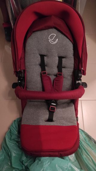 Trio carro Jane + Sacos+ guantes