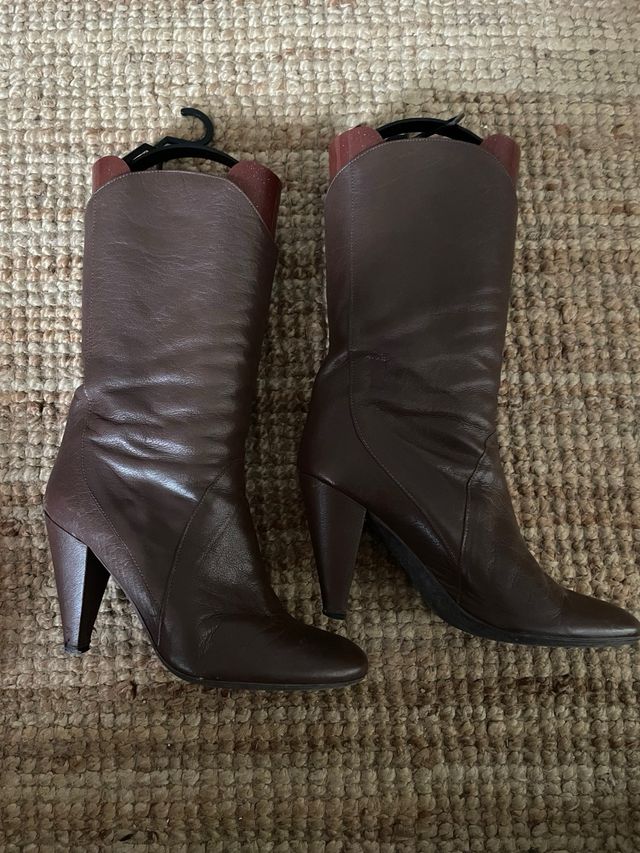 Fornarina botas piel vintage