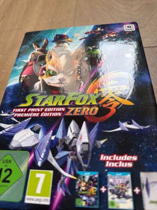 StarFox Zero First Print Edition