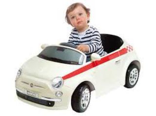 Coche de bateria infantil Fiat 500