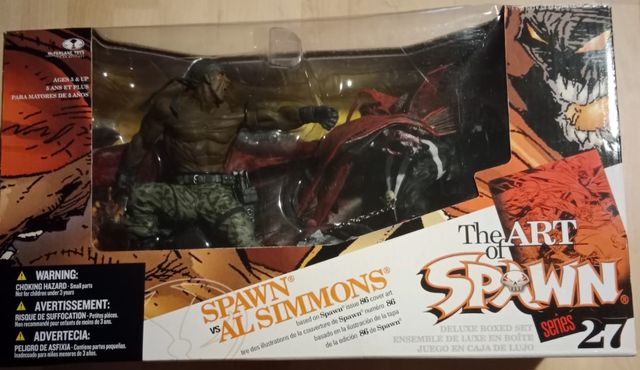 Figura de acción: Spawn vs. Al Simmons