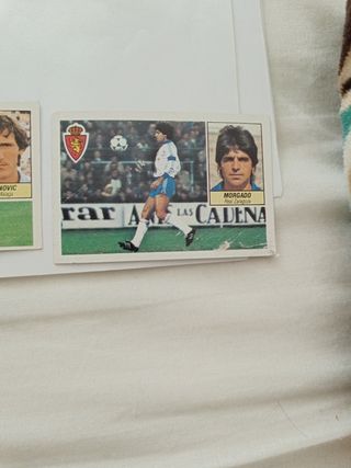 Cromos Asensio, Morgado y Micanovic 8485