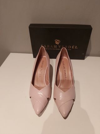 Zapatos de Sarah Verdel talla 39 y medio