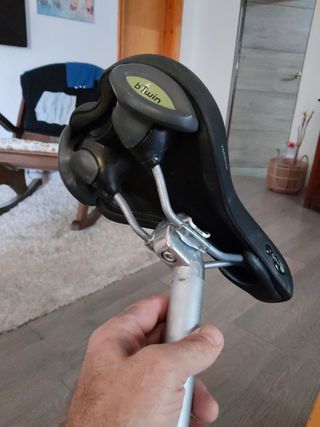 Sillín b twin con tubo