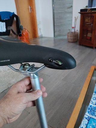 Sillín b twin con tubo