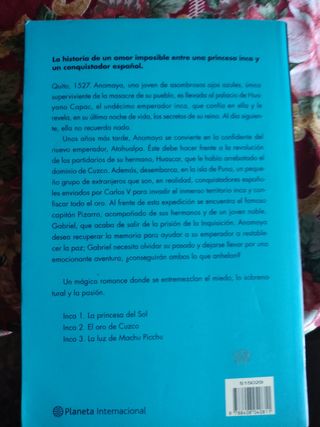 Inca: LA Princesa Del Sol (Planeta Internacional) (Spanish Edition)