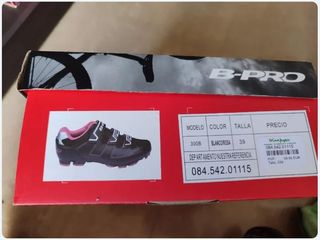 ZAPATILLA SPINNING/CICLISMO MUJER Nº 39