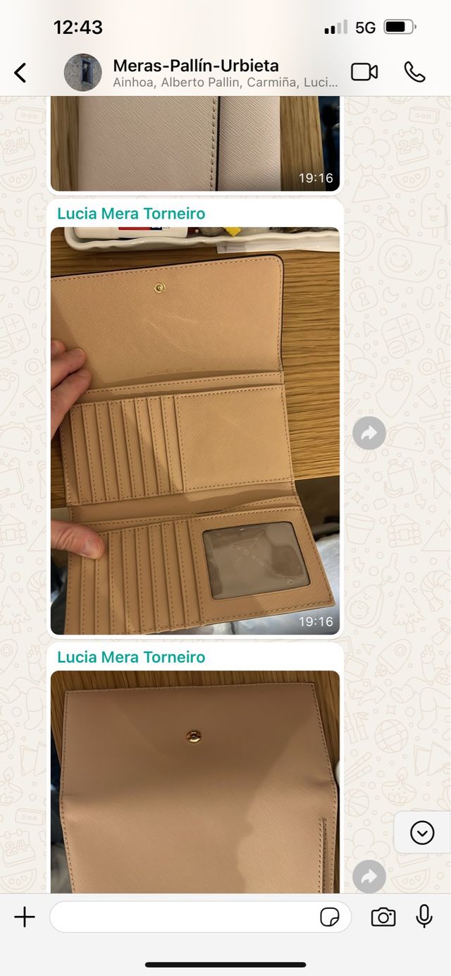 Cartera michael  kors autentica