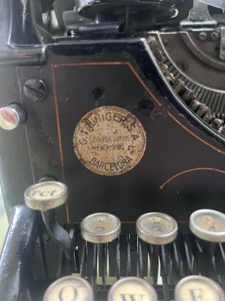 Underwood 1 Maquina de escribir