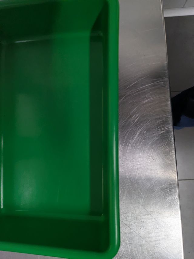 Cubeta de plastico APPCC