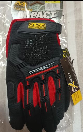 Guantes Mechanix rojos