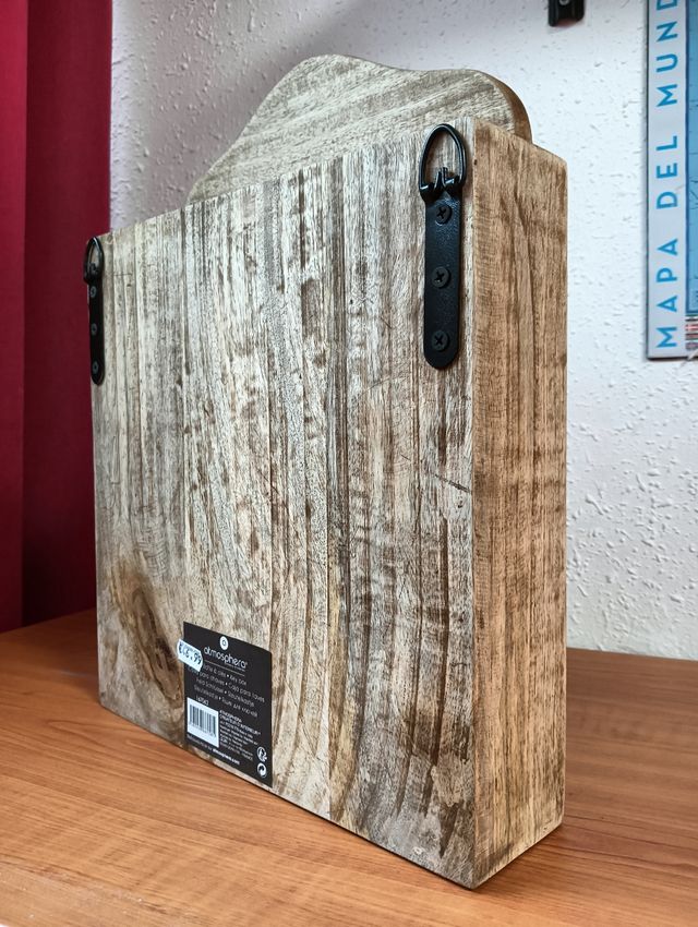 Caja de llaves madera!