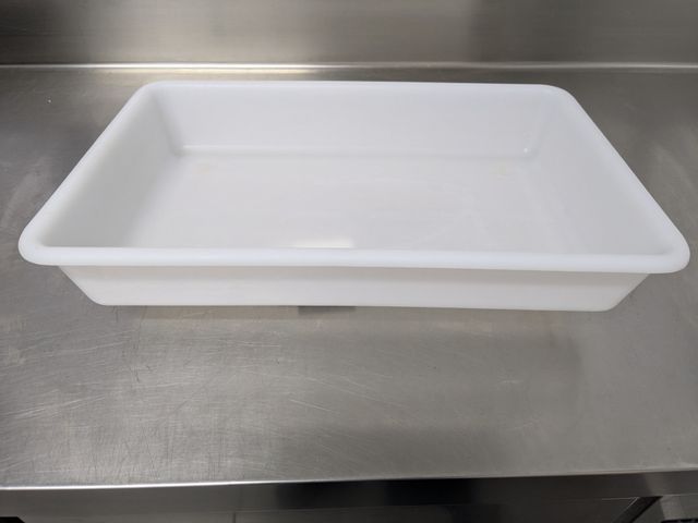 Cubeta Gastronorm de plástico 8 litros APPCC.