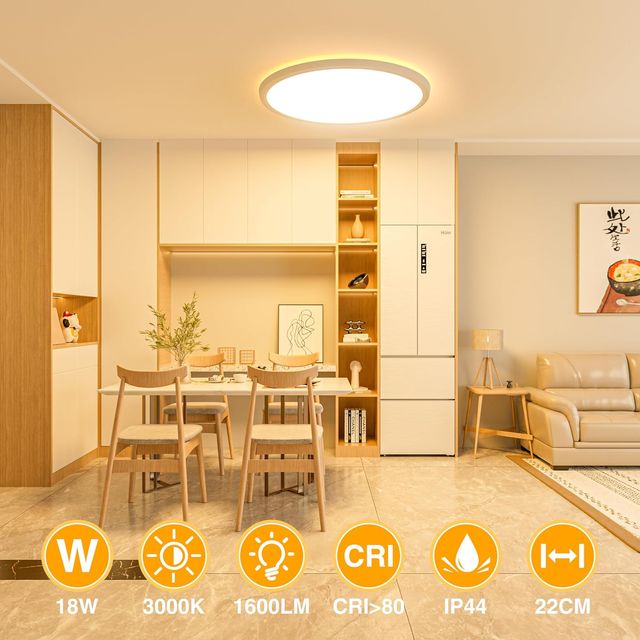 NUEVO - Plafon LED Techo Redondo Lámpara de Techo