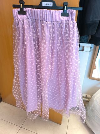 Falda tul talla S