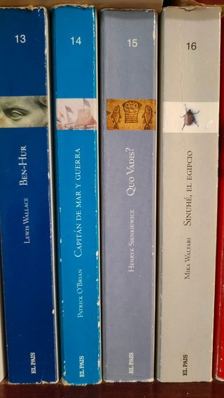 Colección El Pais, Novela Histórica