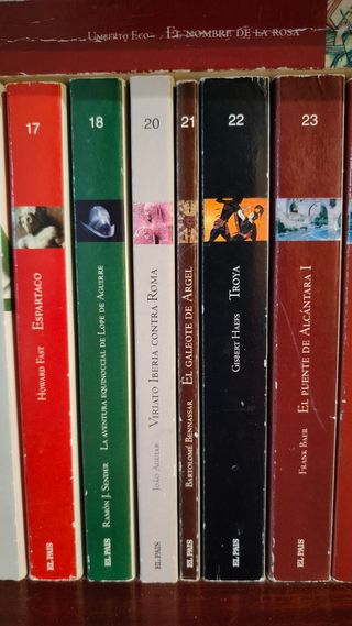 Colección El Pais, Novela Histórica