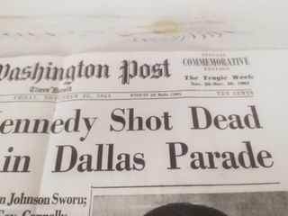 Hoja periódico."Washington Post"