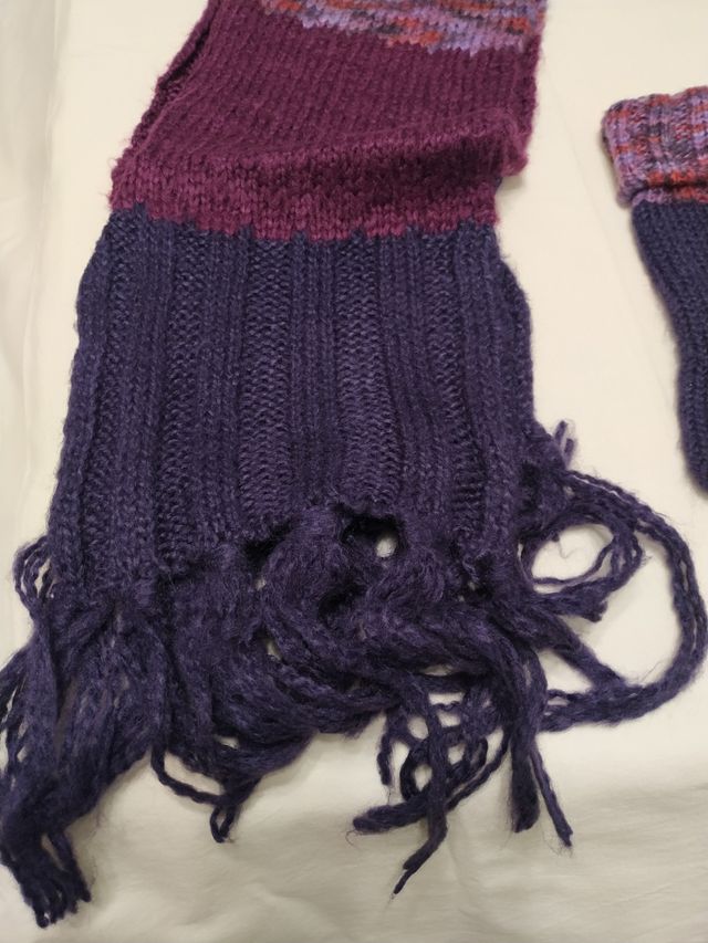 Set guanti e sciarpa