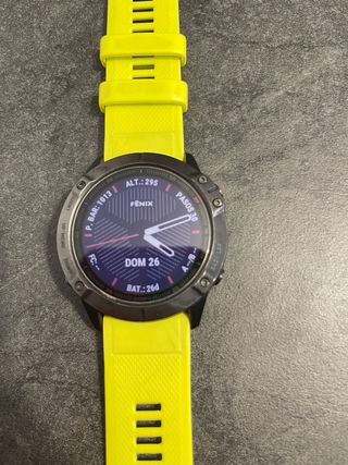 Garmin Fenix 6X Sapphire como nuevo