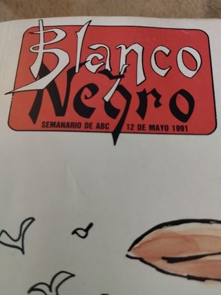 Revista vintage "Blanco y Negro"