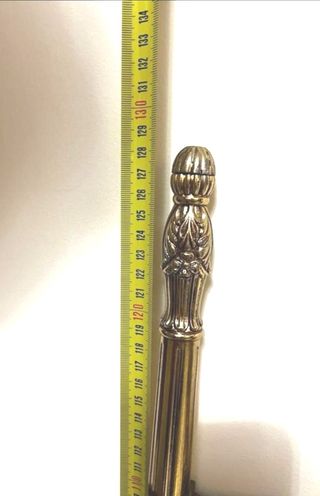 Cabecero cama latón antiguo.