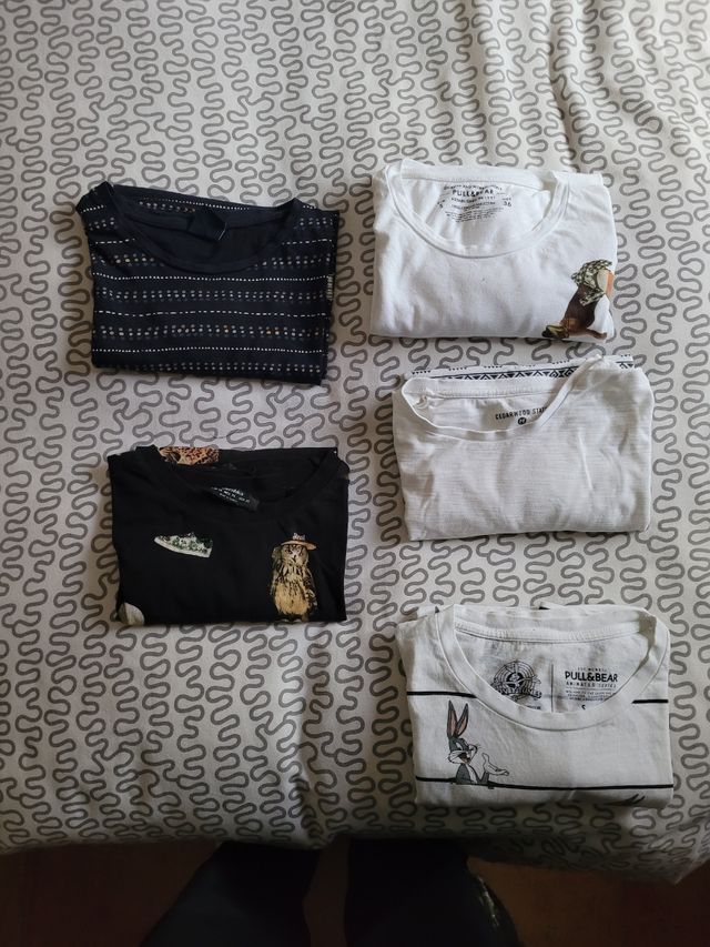 Pack 5 camisetas