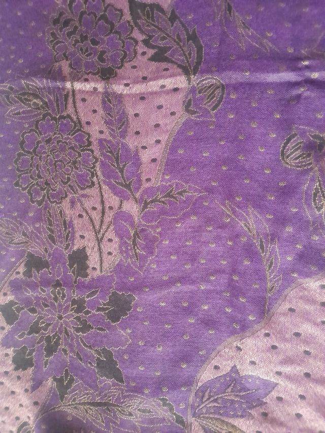 Sciarpa gigante di ispirazione retrò